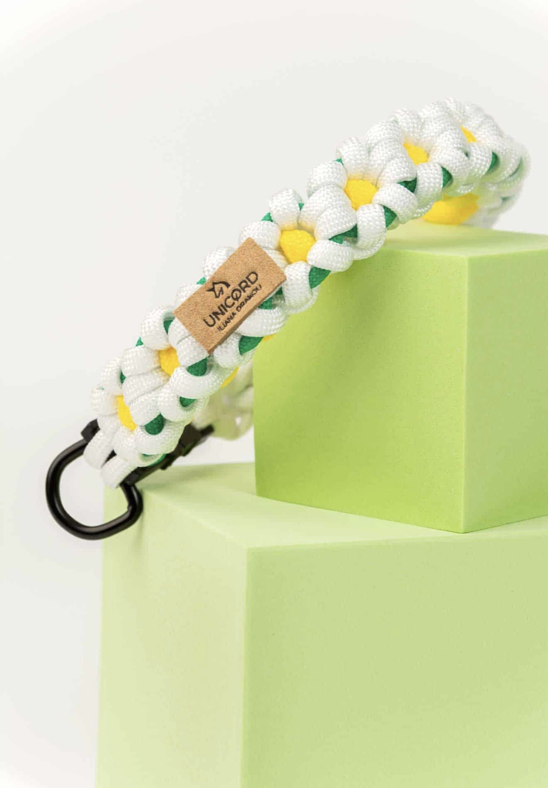 Flower Power white περιλαίμιο γάτας