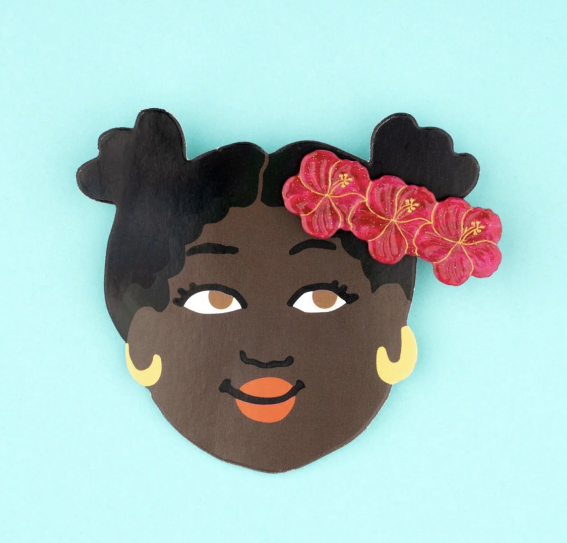Hibiscus hair clip Coucou Suzette