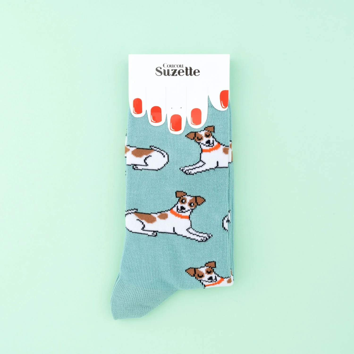 Jack Russel socks Coucou Suzette