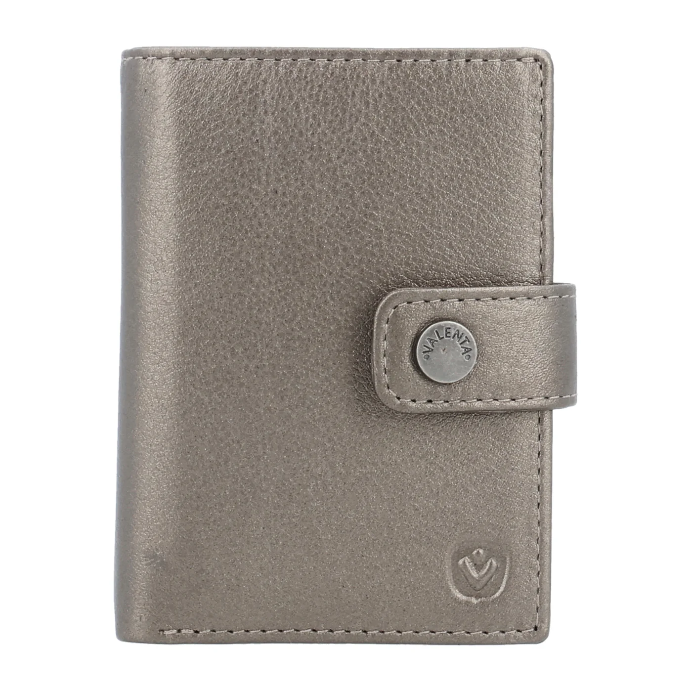 Card Wallet Leather MagSafe Metallic Bronze Valenta