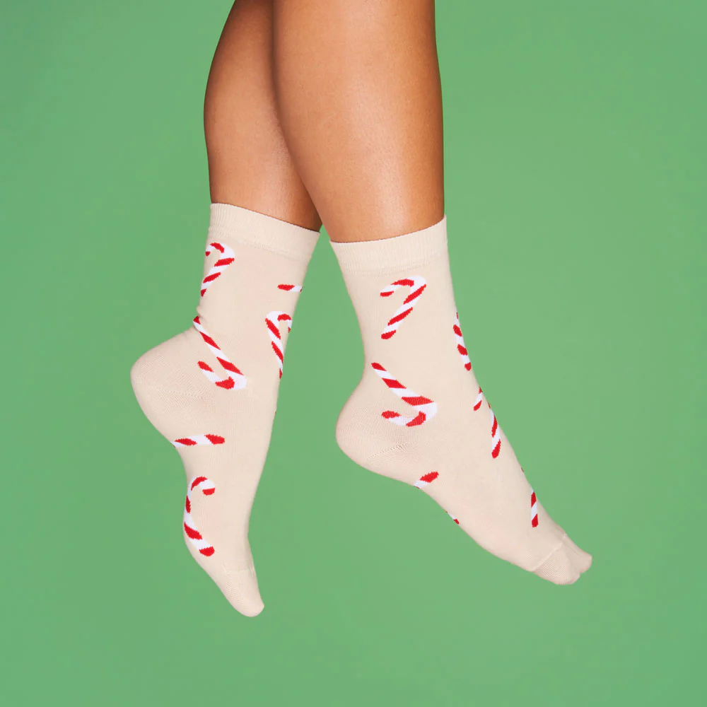 Candy Cane socks Coucou Suzette
