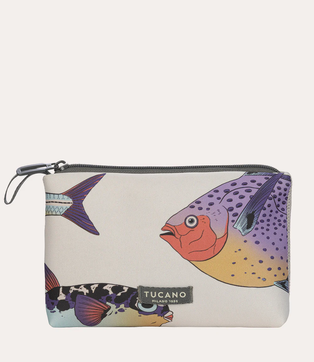 Scetch Fish White beauty case Tucano